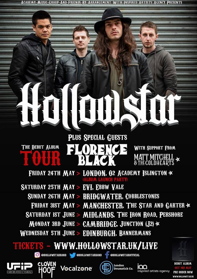 Hollowstar 2019 Tour Dates